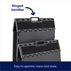 Frisco Foldable Cat & Dog Plastic Stairs, Grey -Frisco Sales Store 540726 PT2. AC SS1800 V1677161122