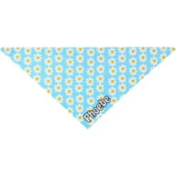 Frisco Personalized Blue Daisy Bandana -Frisco Sales Store 555206 PT3. AC SS1800 V1669839917