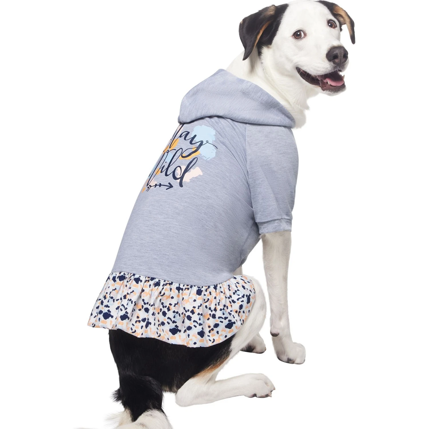 Frisco Stay Wild Dog & Cat Hoodie 4 Frisco Stay Wild Dog & Cat Hoodie - Image 4