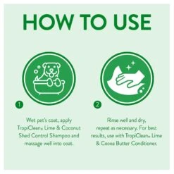 TropiClean Lime & Coconut Deshedding Dog Shampoo & Frisco Shedding Rake Dog & Cat Brush 12 TropiClean Lime & Coconut Deshedding Dog Shampoo & Frisco Shedding Rake Dog & Cat Brush -Frisco Sales Store 575102 PT4. AC SS1800 V1657660396