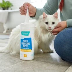 FURminator Long Hair Dog Deshedding Tool & Frisco Shed Reducing Waterless Grooming Wipes For Dogs & Cats, 50 Count -Frisco Sales Store 575134 PT7. AC SS1800 V1657660396