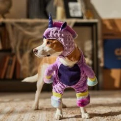 Frisco Front Walking Unicorn Dog & Cat Costume -Frisco Sales Store 707678 PT7. AC SS1800 V1689355019