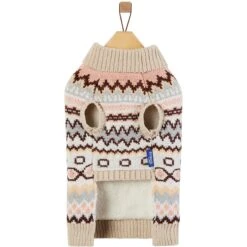 Frisco Sherpa Lined Fairisle Dog & Cat Sweater -Frisco Sales Store 718422 PT4. AC SS1800 V1692978165