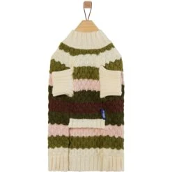 Frisco Bubble Knit Multi Striped Mock Neck Dog & Cat Sweater -Frisco Sales Store 718854 PT4. AC SS1800 V1693234898