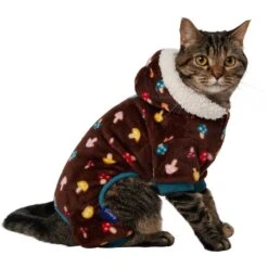 Frisco Sales Store 23 Frisco Cozy Plush Fleece Dog & Cat PJs, Mushrooms