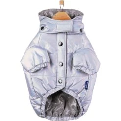 Frisco Heavy Weight Iridescent Quilted Dog & Cat Hooded Puffer Coat -Frisco Sales Store 720038 PT4. AC SS1800 V1692978554