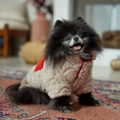 Frisco Medium Weight Quilted Sherpa Dog & Cat Zipper Coat -Frisco Sales Store 744166 PT7. AC SS1800 V1692377763