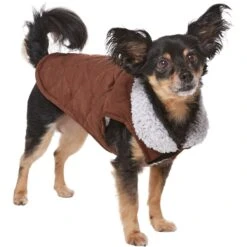 Frisco Medium Weight Quilted Dog & Cat Coat With Cozy Sherpa Lining 11 Frisco Medium Weight Quilted Dog & Cat Coat With Cozy Sherpa Lining -Frisco Sales Store 744310 PT2. AC SS1800 V1703194386