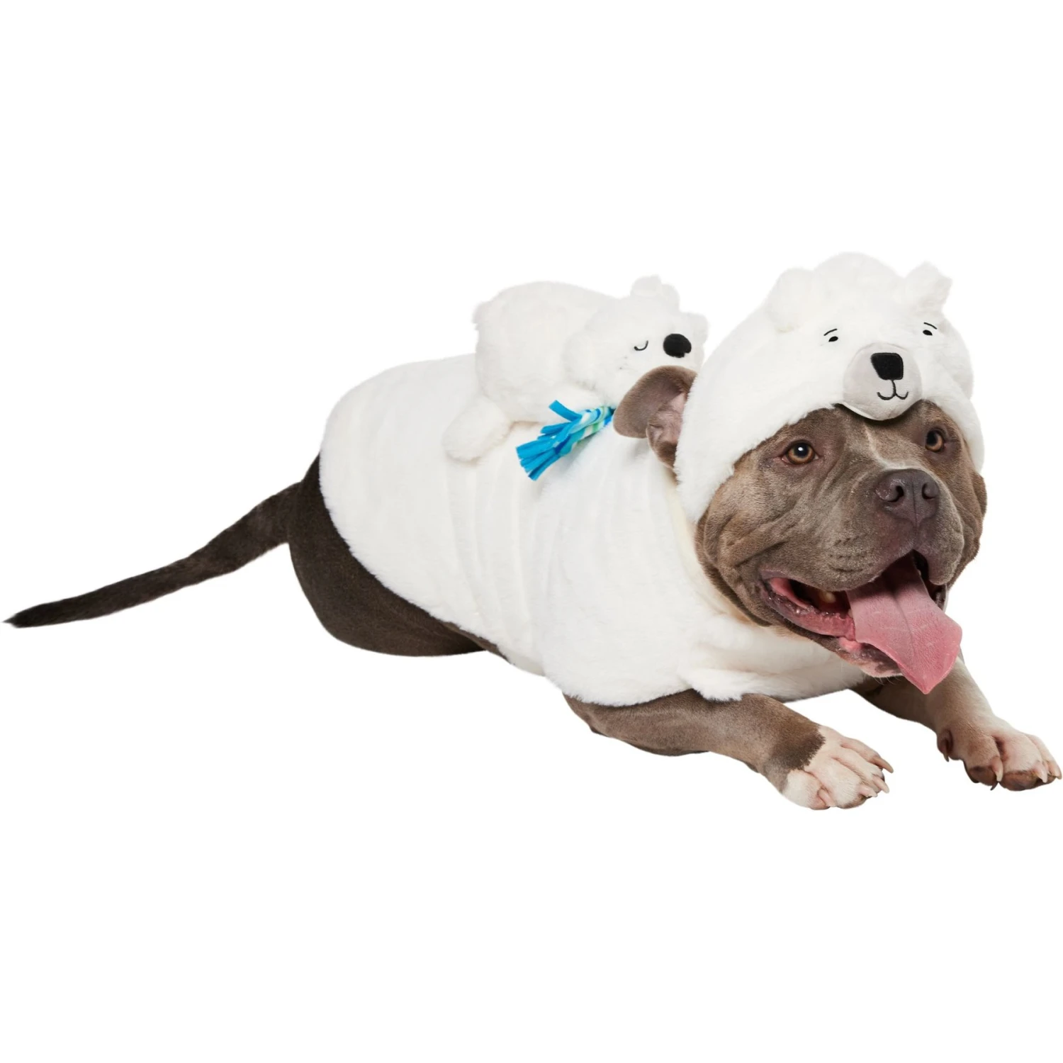 Frisco Polar Bear Ride-On Dog Costume 1 Frisco Polar Bear Ride-On Dog Costume