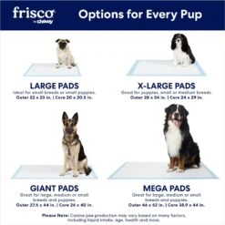 Frisco Mega Non-Skid Ultra Premium Dog Training & Potty Pads 10 Frisco Mega Non-Skid Ultra Premium Dog Training & Potty Pads -Frisco Sales Store 793822 PT3. AC SS1800 V1683033861