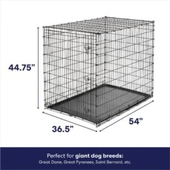 Frisco Heavy Duty Single Door Wire Dog Crate & MidWest Quiet Time Fleece Dog Crate Mat 11 Frisco Heavy Duty Single Door Wire Dog Crate & MidWest Quiet Time Fleece Dog Crate Mat -Frisco Sales Store 933510 PT2. AC SS1800 V1692304490