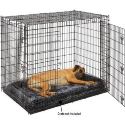 Frisco Heavy Duty Single Door Wire Dog Crate & MidWest Quiet Time Fleece Dog Crate Mat 17 Frisco Heavy Duty Single Door Wire Dog Crate & MidWest Quiet Time Fleece Dog Crate Mat -Frisco Sales Store 933510 PT8. AC SS1800 V1692303357