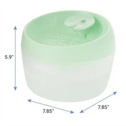 Frisco Whimsical Leaf Round Dog & Cat Fountain & Frisco Pet Fountain Replacement Filters -Frisco Sales Store 933558 PT2. AC SS1800 V1692305202