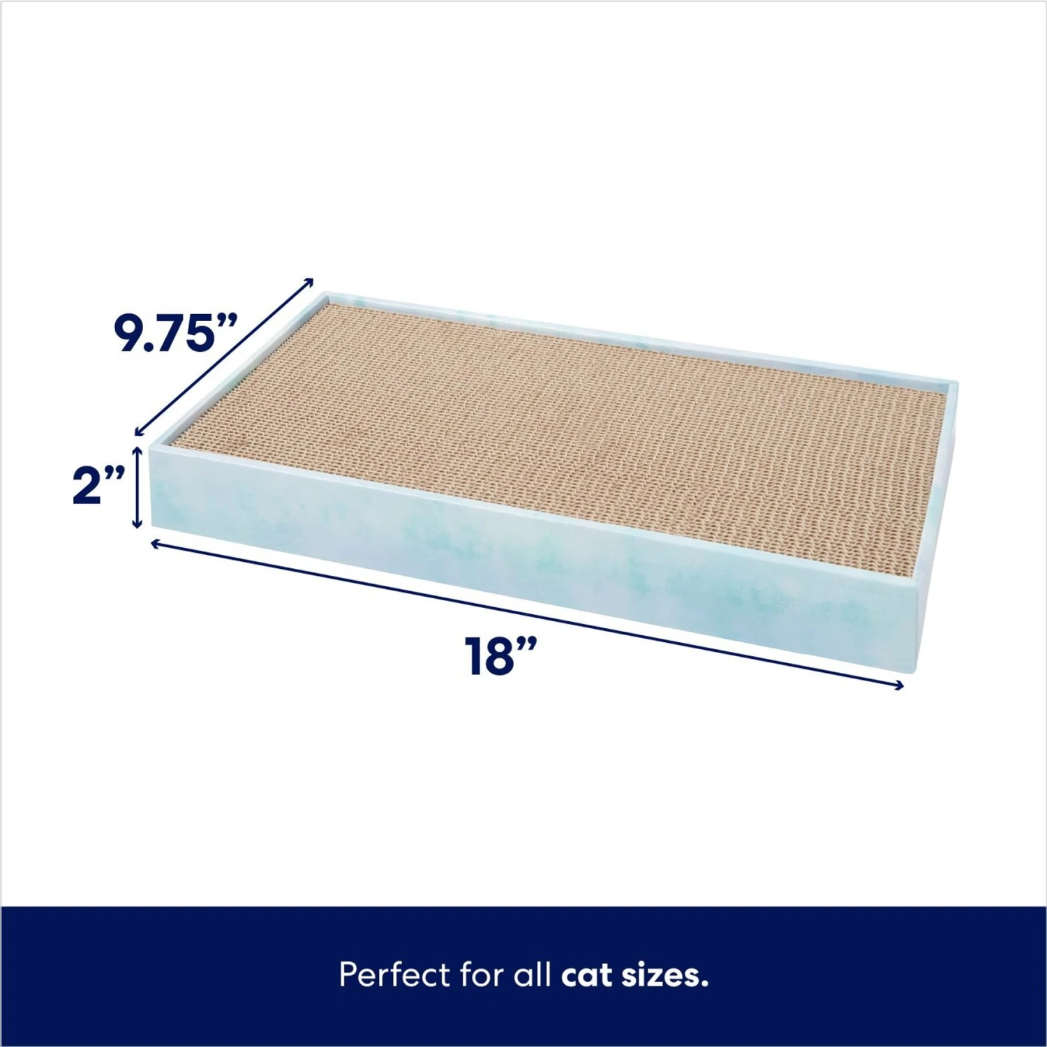 Frisco Double-Wide Cat Scratcher Toy Refill With Catnip, 2 Count & Frisco Double-Wide Cat Scratcher Toy With Catnip 7 Frisco Double-Wide Cat Scratcher Toy Refill With Catnip, 2 Count & Frisco Double-Wide Cat Scratcher Toy With Catnip - Image 7