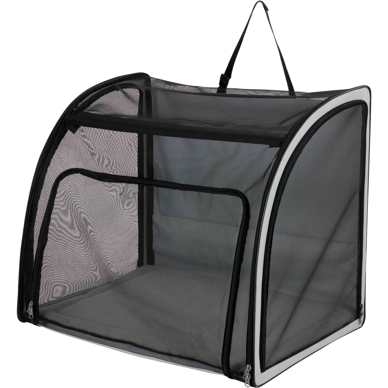 Frisco Travel Safety Dog & Cat Carrier & Pet Fit For Life Collapsible Portable Litter Box With Collapsible Bowl 2 Frisco Travel Safety Dog & Cat Carrier & Pet Fit For Life Collapsible Portable Litter Box With Collapsible Bowl - Image 2