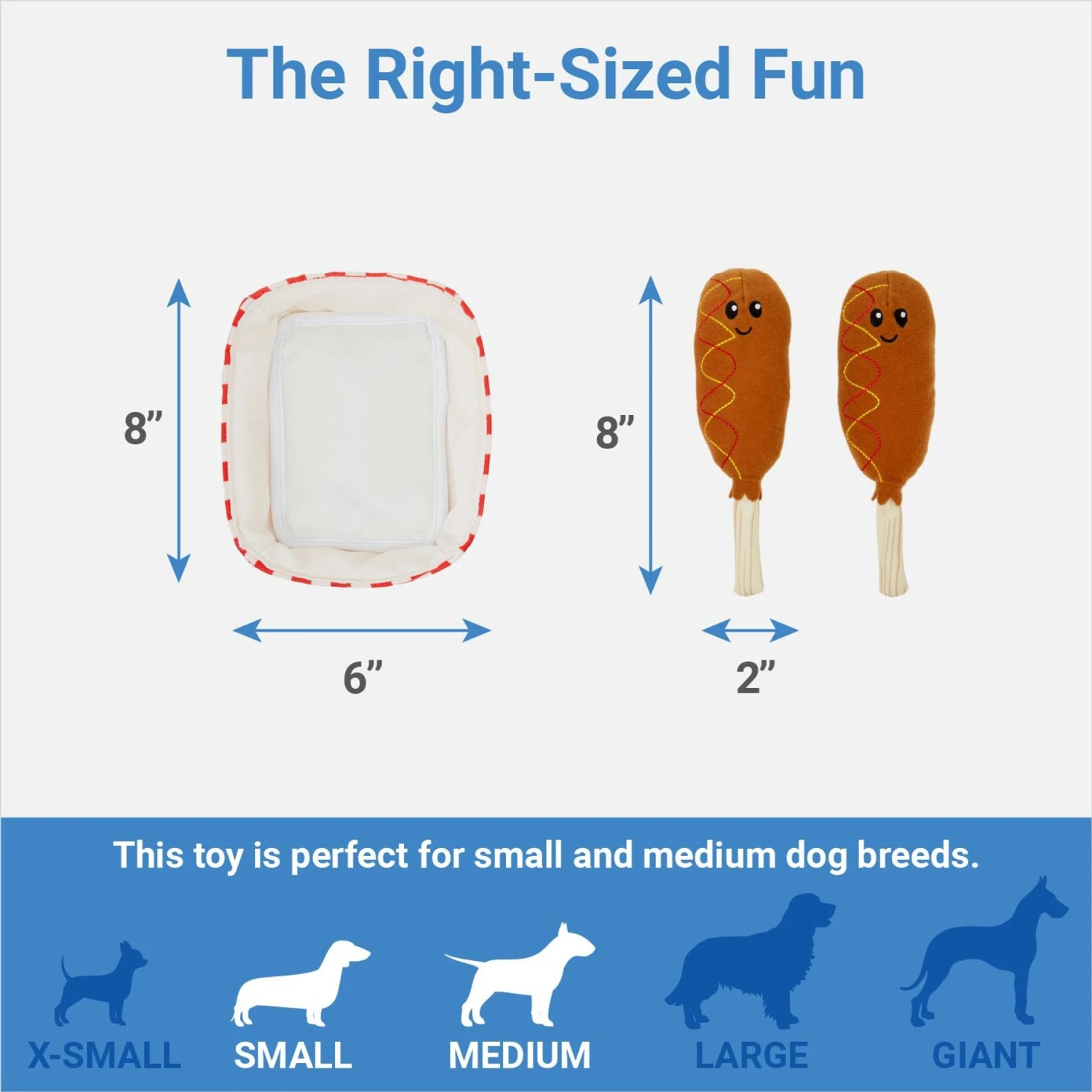 Frisco Corndog Interactive Plush Squeaky Dog Toy & Frisco Guacamole Hide & Seek Puzzle Plush Squeaky Dog Toy 3 Frisco Corndog Interactive Plush Squeaky Dog Toy & Frisco Guacamole Hide & Seek Puzzle Plush Squeaky Dog Toy - Image 3