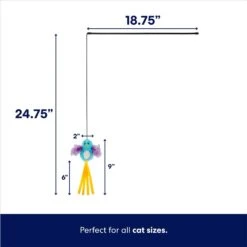 Frisco Fabric Teaser Wand Cat Toy & Frisco Bird With Feathers Teaser Wand Cat Toy With Catnip -Frisco Sales Store 962094 PT6. AC SS1800 V1694782977