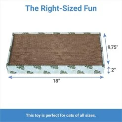 Frisco Double-Wide Cat Scratcher Toy With Catnip & Frisco Double-Wide Cat Scratcher Toy Refill With Catnip, 2 Count -Frisco Sales Store 962110 PT2. AC SS1800 V1694782922