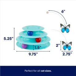 Frisco Butterfly Cat Tracks Cat Toy & Frisco Bee & Leaf Cat Tracks Cat Toy With Catnip 11 Frisco Butterfly Cat Tracks Cat Toy & Frisco Bee & Leaf Cat Tracks Cat Toy With Catnip -Frisco Sales Store 971574 PT2. AC SS1800 V1696339107