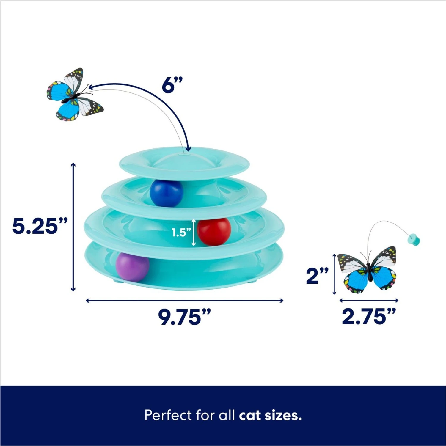 Frisco Butterfly Cat Tracks Cat Toy & Frisco Bee & Leaf Cat Tracks Cat Toy With Catnip 4 Frisco Butterfly Cat Tracks Cat Toy & Frisco Bee & Leaf Cat Tracks Cat Toy With Catnip - Image 4