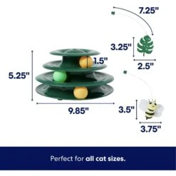 Frisco Butterfly Cat Tracks Cat Toy & Frisco Bee & Leaf Cat Tracks Cat Toy With Catnip 15 Frisco Butterfly Cat Tracks Cat Toy & Frisco Bee & Leaf Cat Tracks Cat Toy With Catnip -Frisco Sales Store 971574 PT6. AC SS1800 V1696339168
