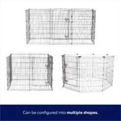 Frisco Wire Dog & Small Pet Exercise Pen With Step-Through Door 13 Frisco Wire Dog & Small Pet Exercise Pen With Step-Through Door -Frisco Sales Store 97484 PT5. AC SS1800 V1667227970