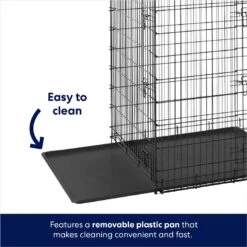 Frisco XX-Large Heavy Duty Double Door Wire Dog Crate, 54 Inch -Frisco Sales Store 97489 PT5. AC SS1800 V1667229086
