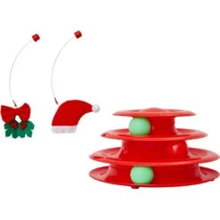 Frisco Holiday Santa Hat & Mistletoe Cat Tracks Cat Toy & Frisco Holiday Mice Cat Toy With Catnip, 5 Count 12 Frisco Holiday Santa Hat & Mistletoe Cat Tracks Cat Toy & Frisco Holiday Mice Cat Toy With Catnip, 5 Count -Frisco Sales Store 986278 PT3. AC SS1800 V1698258464