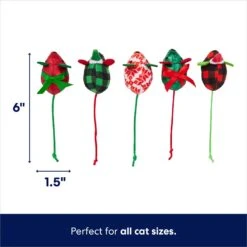 Frisco Holiday Santa Hat & Mistletoe Cat Tracks Cat Toy & Frisco Holiday Mice Cat Toy With Catnip, 5 Count 14 Frisco Holiday Santa Hat & Mistletoe Cat Tracks Cat Toy & Frisco Holiday Mice Cat Toy With Catnip, 5 Count -Frisco Sales Store 986278 PT6. AC SS1800 V1698258116